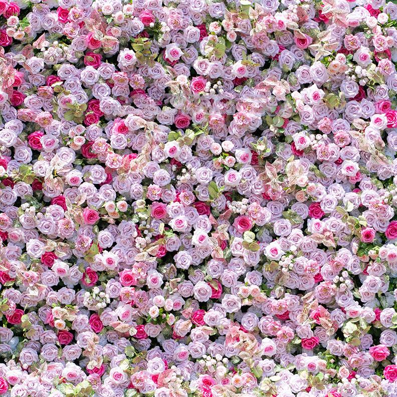 Lavender Flower Wall Rental Tampa